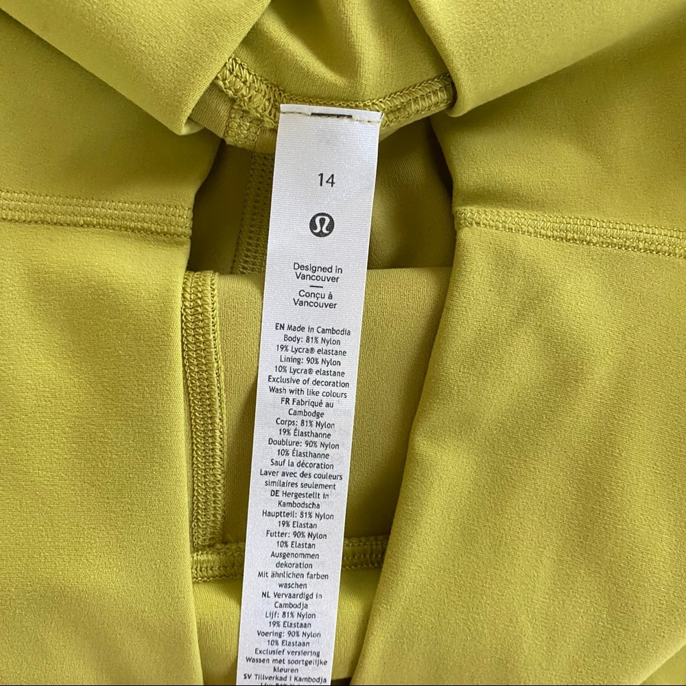 Lululemon Align Pant 25" Double Lined - Picture 3 of 4